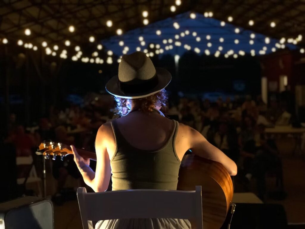 Foxfire Ranch, Waterford, MS — live music under the lights