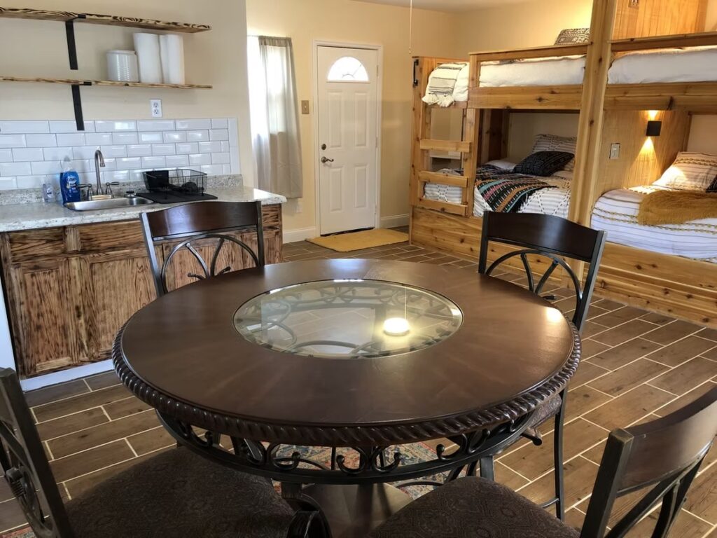 Foxfire Ranch, Waterford, MS — one of the on-site cabins